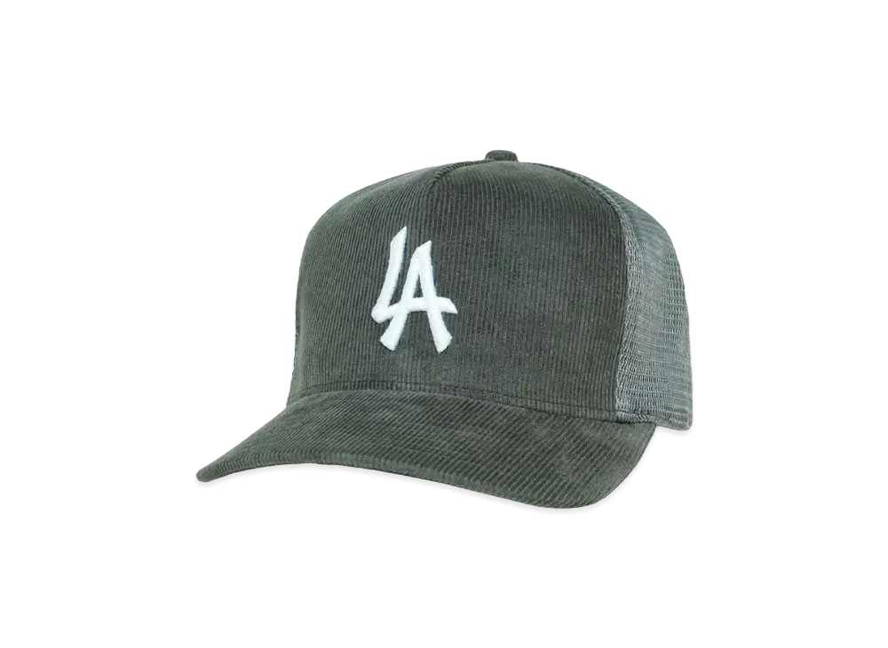 STAMPD LA003 Corduroy Trucker Hat "OREGANO"