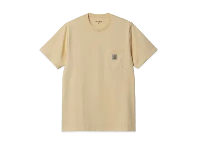 Carhartt WIP S/S Pocket T-Shirt "Cornsilk"