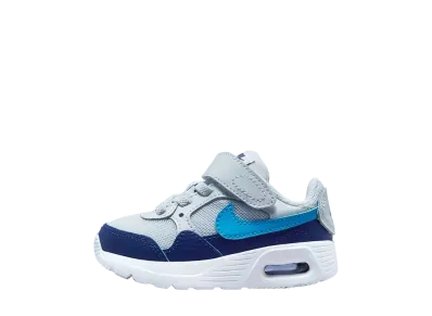 Nike TD Air Max SC "Pure Platinum/White/Deep Royal Blue/Blue Lightning"