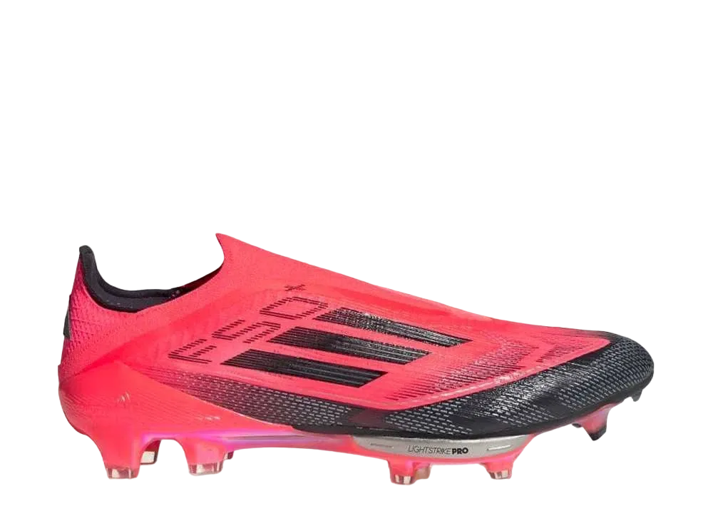 adidas F50+ FG "Turbo/Aurora Black/Platina Metallic"