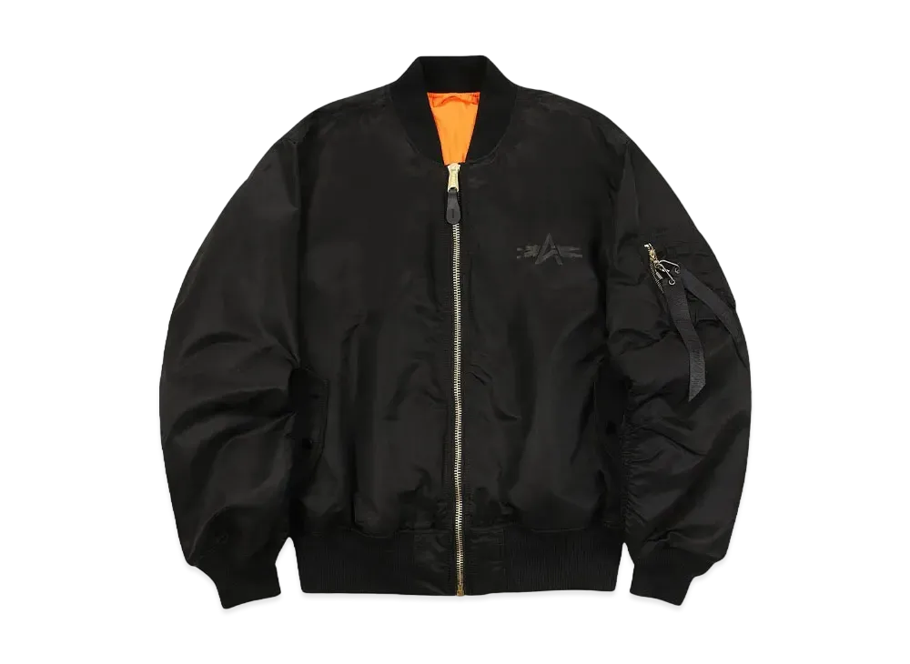 Alpha Industries x LE SSERAFIM MA-1 Flight Jacket "BLACK"