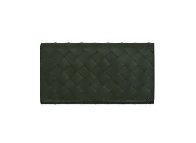 Bottega Veneta Intrecciato Calfskin Bi-fold Wallet "Camping"