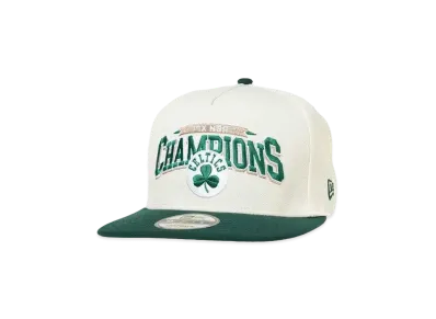 NEW ERA 950AF NBA CHAMPION BOSCEL "CHROME/DARK GREEN"