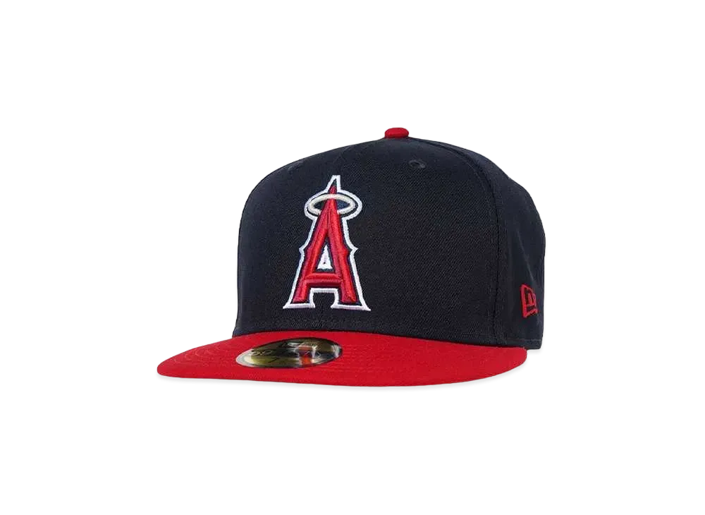 NEW ERA 59FIFTY MVP ANAANG MIKE TROUT "NAVY/SCARLET"