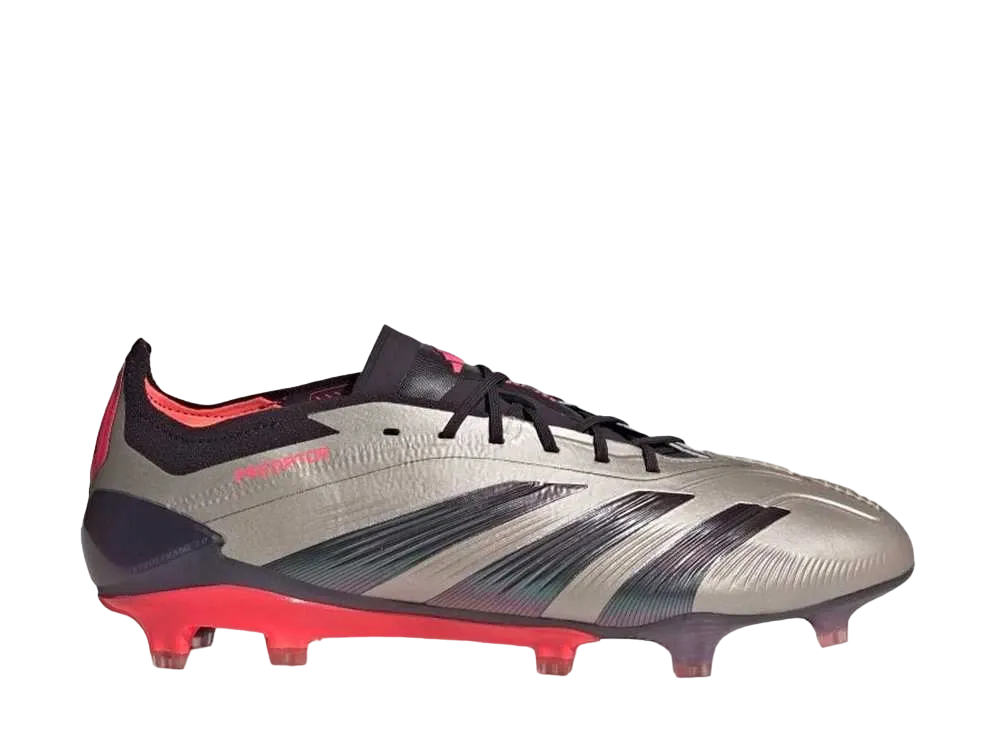 adidas Predator Elite FG "Platina Metallic/Aurora Black/Carbon"