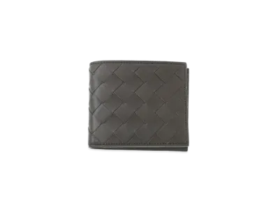 Bottega Veneta Intrecciato Calfskin Bi-fold Wallet "Fondant"