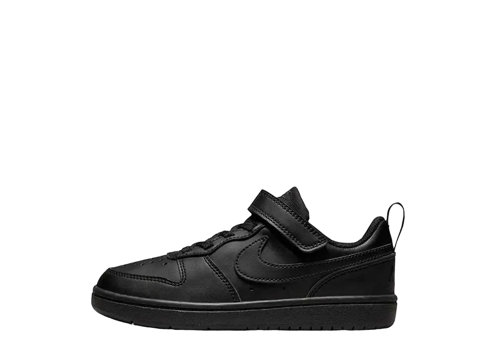 ナイキ PS コートボロー ロー リクラフト "ブラック" (キッズ)