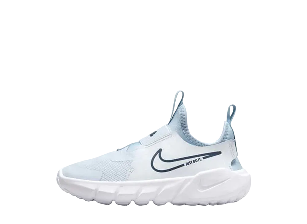 ナイキ PS フレックスランナー2 "フットボールグレー/ライトアーモリーブルー/ホワイト/ミッドナイトネイビー" (キッズ)