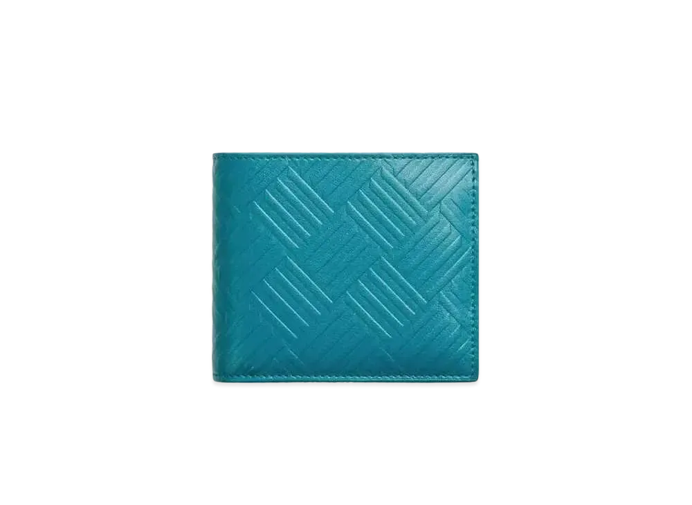 Bottega Veneta Intrecciato Calfskin Bi-fold Wallet With Coin Purse "Blaster"
