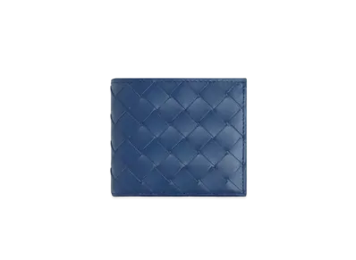 Bottega Veneta Intrecciato Calfskin Bi-fold Wallet With Coin Purse "Cruise"