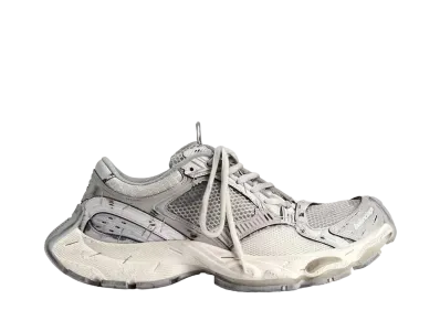 バレンシアガ ウィメンズ ステープラー スニーカー "ベージュ/グレー"