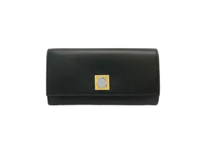 Bottega Veneta Calfskin Trifold Wallet "Black"
