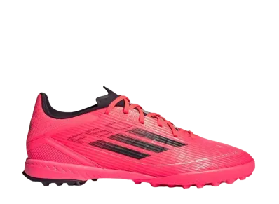 adidas F50 League TF "Turbo/Aurora Black/Platina Metallic"