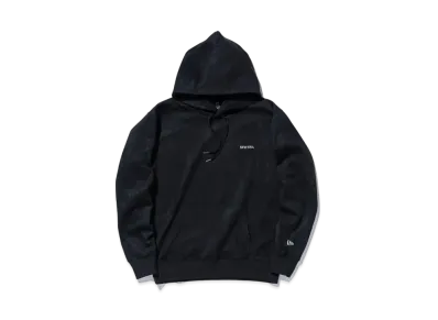 NEW ERA Pullover Hoodie Poly Suede Wordmark "Black"
