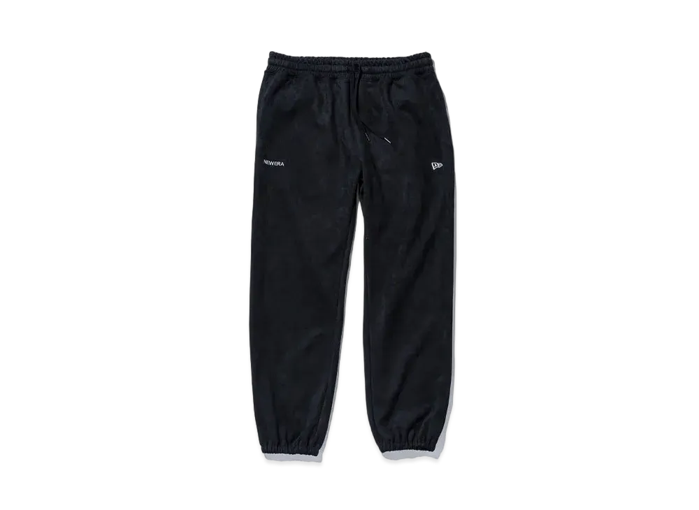 NEW ERA Sweatpants Poly Suede Wordmark "Black"