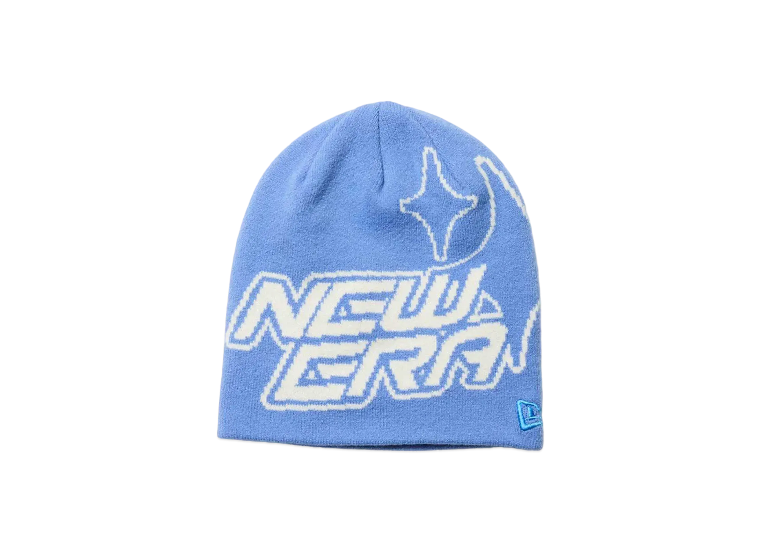 NEW ERA Basic Beanie Sparkle Logo "Copen Blue"