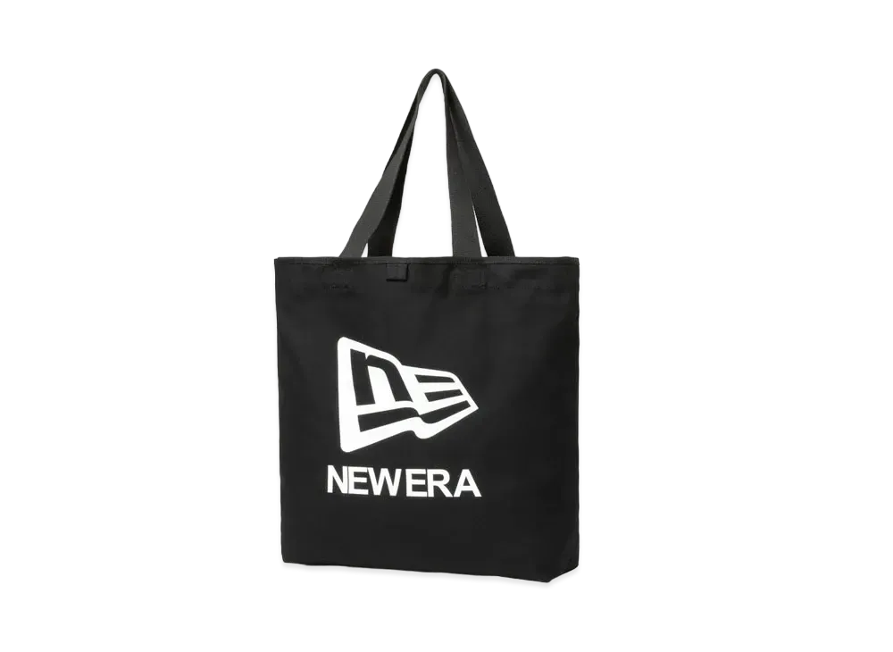 NEW ERA Light Tote Bag 14L Flag Logo "Black/White"