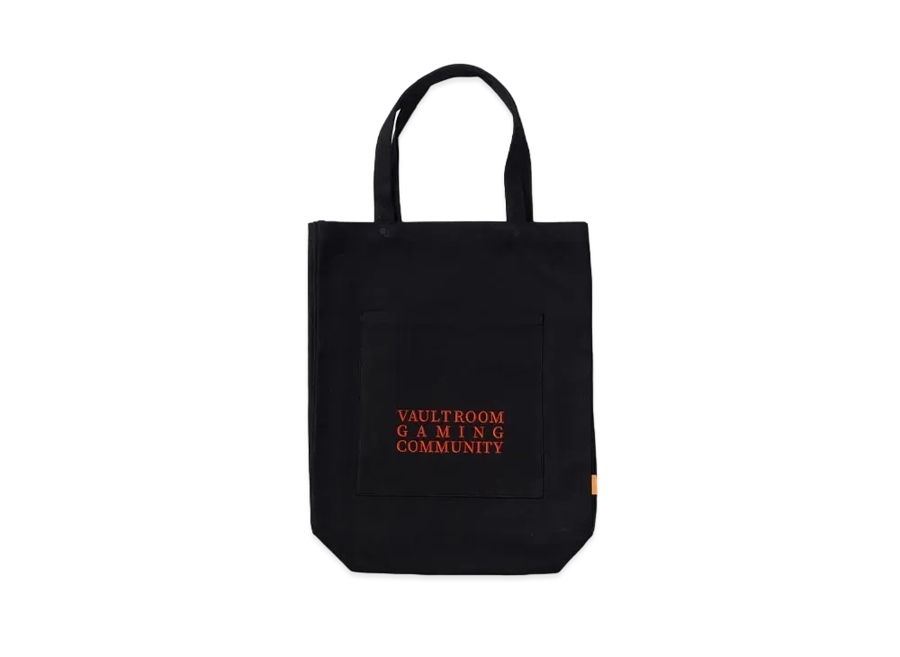 VAULTROOM VGC Canvas Tote Bag "Black"
