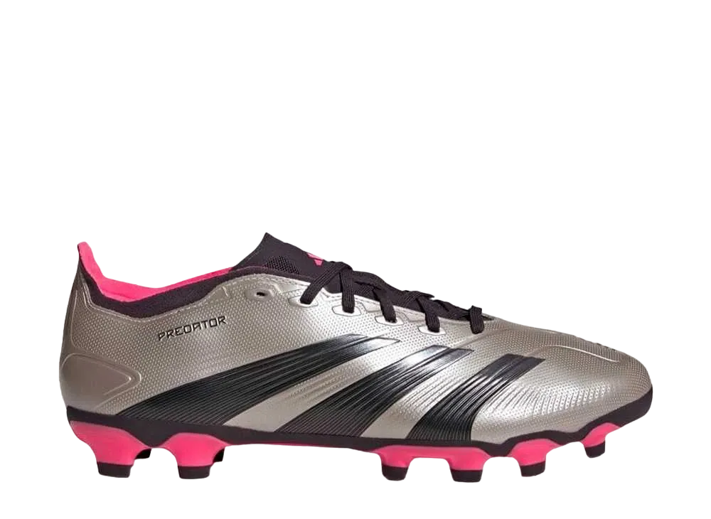 adidas Predator League HG/AG "Platina Metallic/Aurora Black/Turbo"
