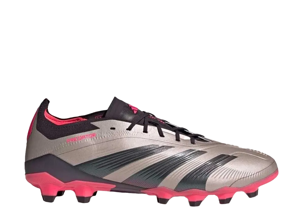 アディダス プレデター エリート ロー HG/AG "プラチナメタリック/オーロラブラック/ターボ"