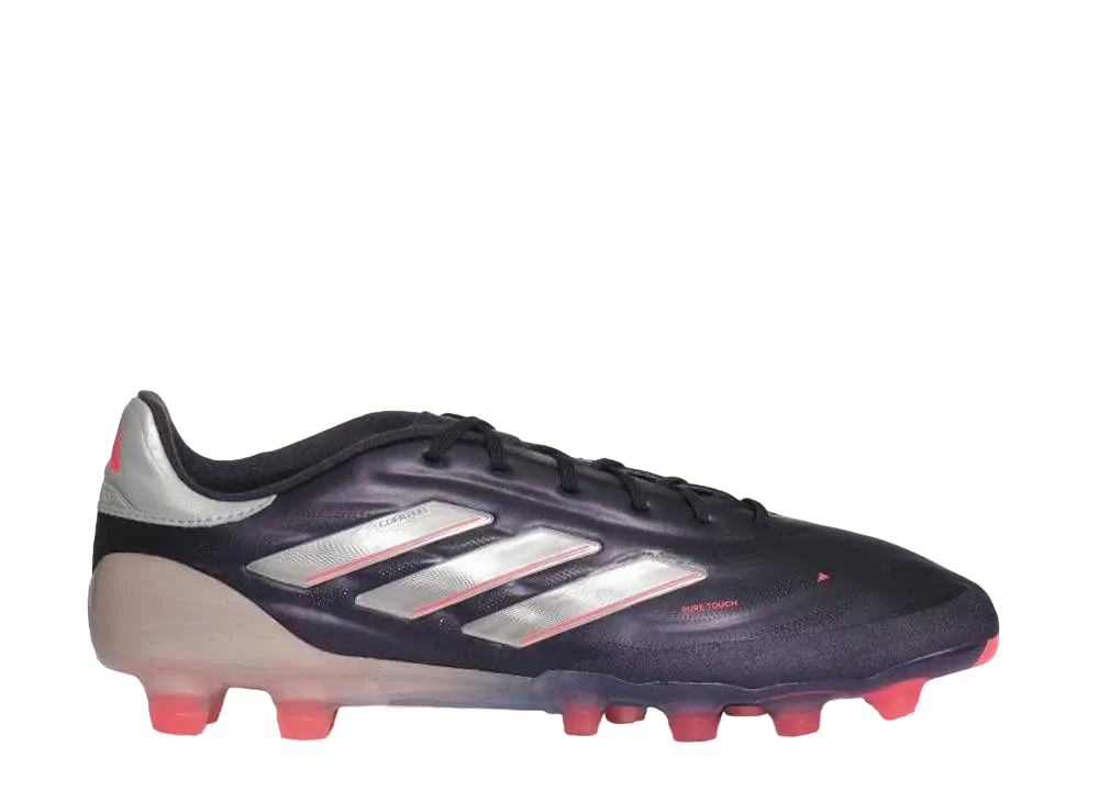adidas Copa Pure 2 Elite HG/AG "Aurora Black/Platina Metallic/Turbo"