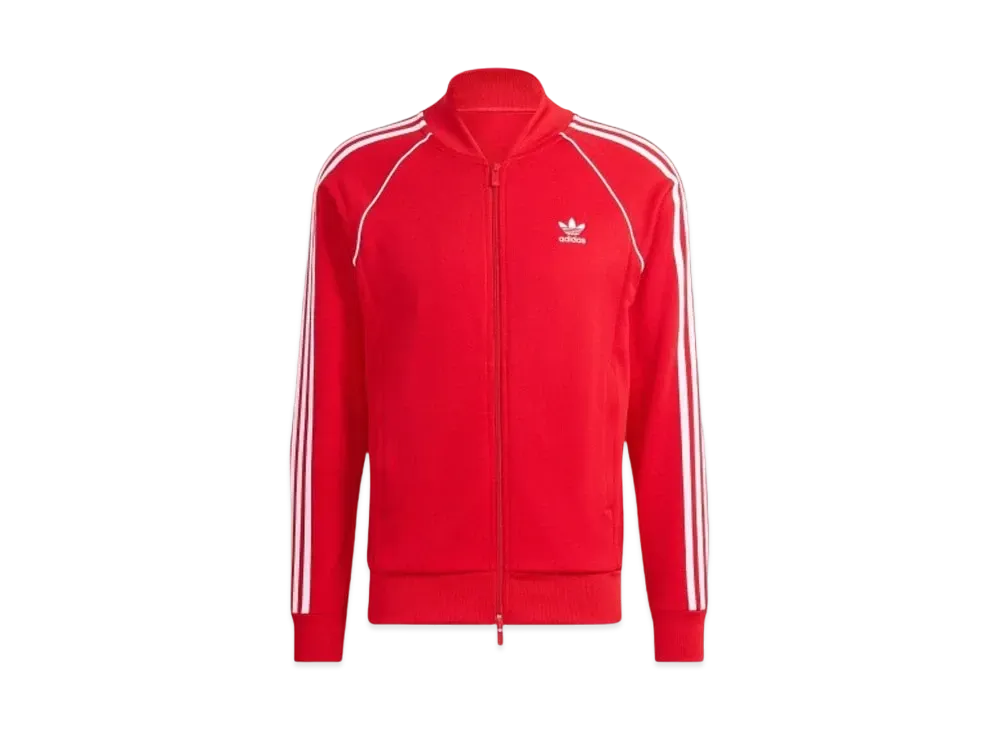 adidas Adicolor Classics SST Track Jacket (Jersey) "Better Scarlet/White"