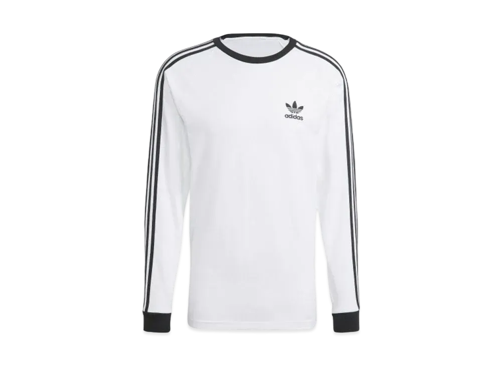 adidas Adicolor Classics Three Stripes Long Sleeve T-Shirt "White"