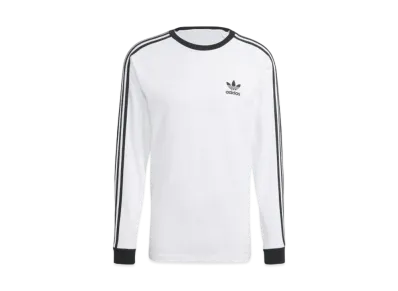 adidas Adicolor Classics Three Stripes Long Sleeve T-Shirt "White"