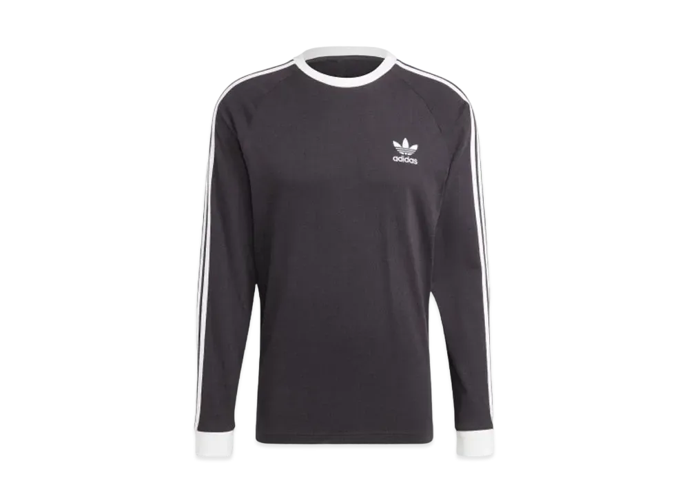 adidas Adicolor Classics Three Stripes Long Sleeve T-Shirt "Black"