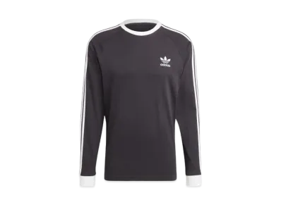 adidas Adicolor Classics Three Stripes Long Sleeve T-Shirt "Black"