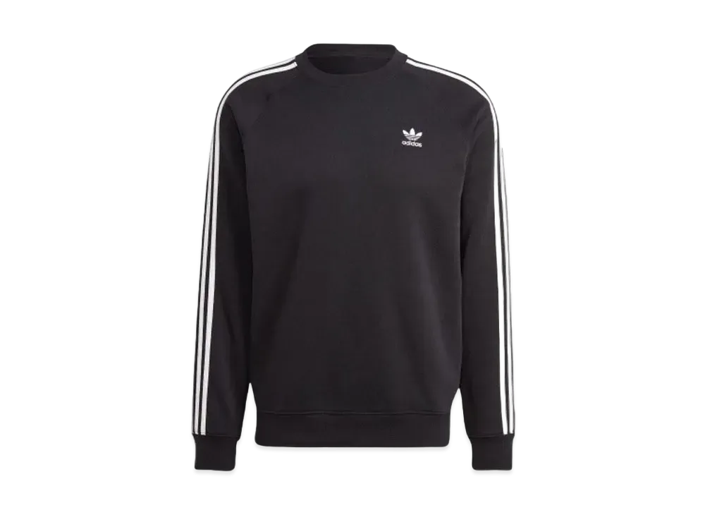 adidas Adicolor Classics Three Stripes Crew Neck "Black"