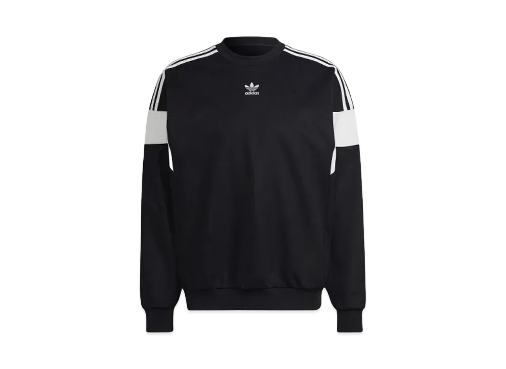 adidas Adicolor Classics Cutline Crew Neck Sweat "Black"