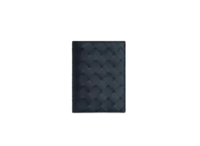 Bottega Veneta Intrecciato Calfskin Bi-fold Flap Wallet "Space/Cob"