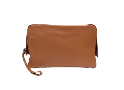 Bottega Veneta Calfskin Clutch Bag "Wood"