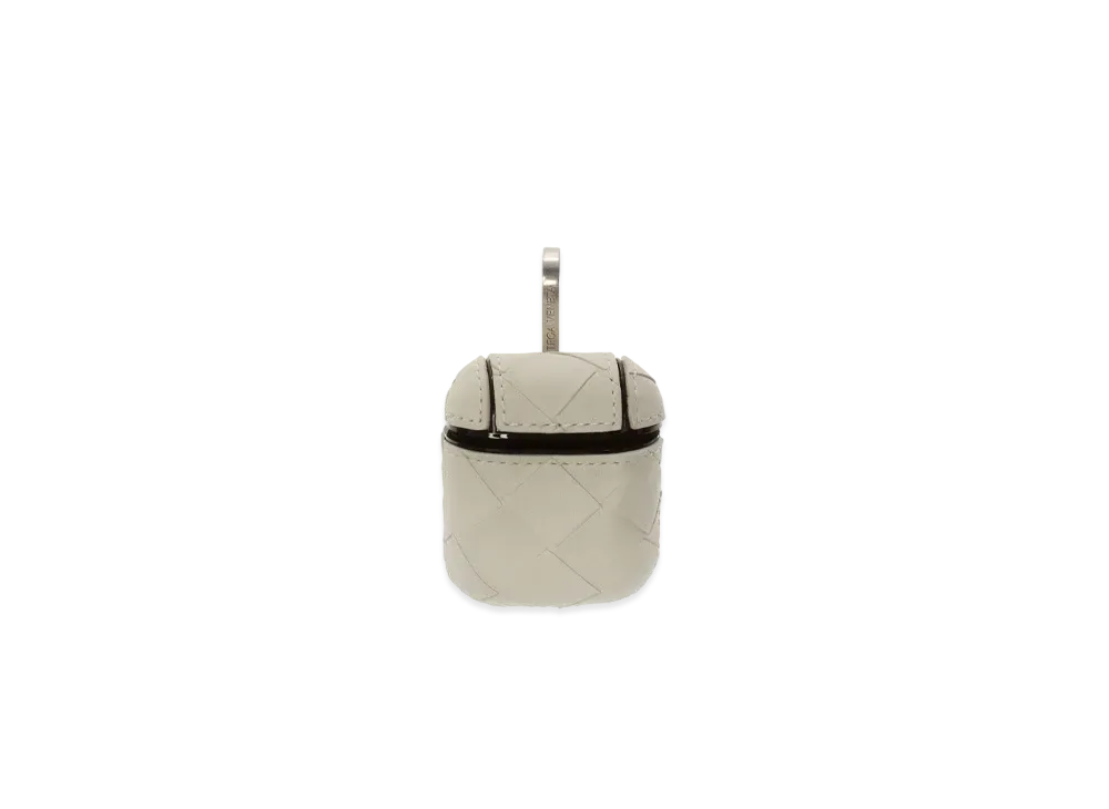 Bottega Veneta Intrecciato Calfskin AirPods Case "Plaster"