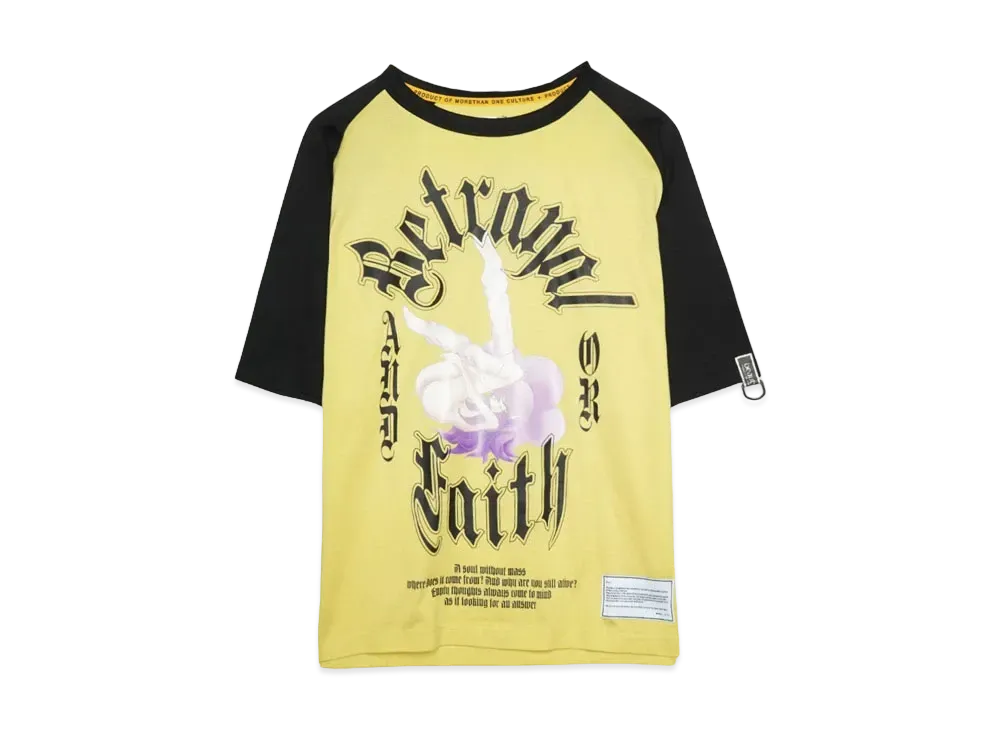 beauty:beast S/S TEE (PRIMO) "BLACKxYELLOW"