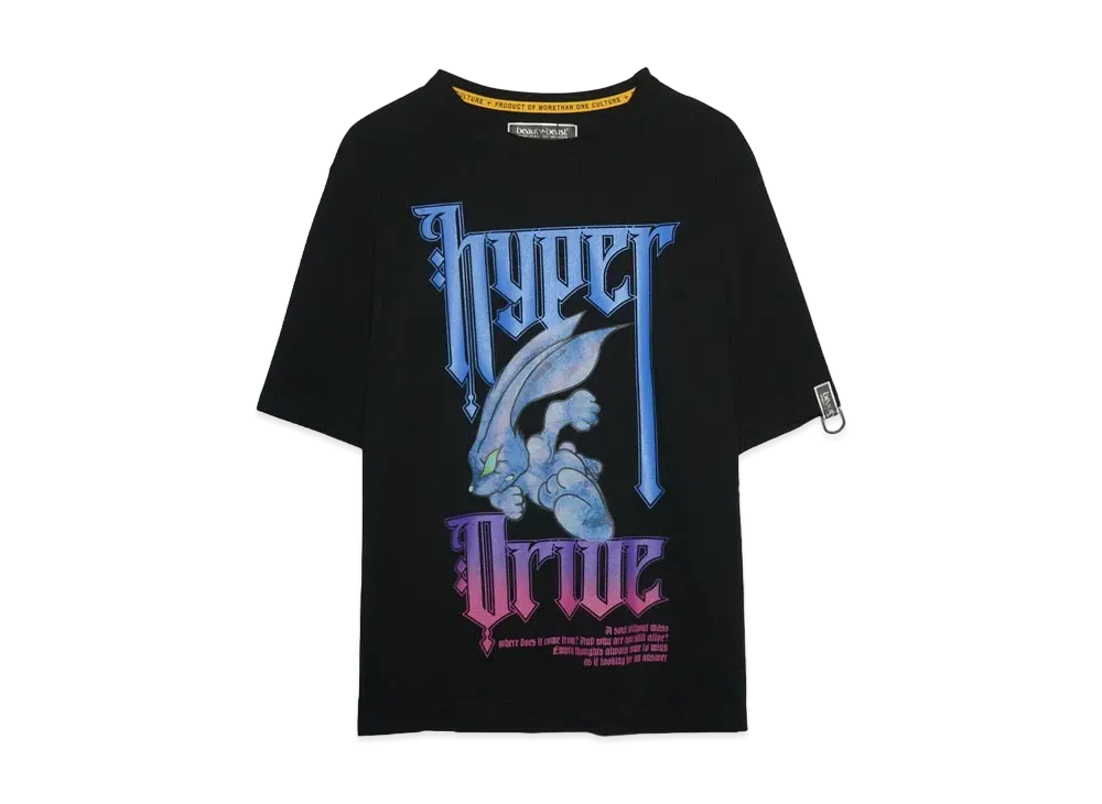 beauty:beast S/S TEE ( DARKKNIGHT) "BLACK"