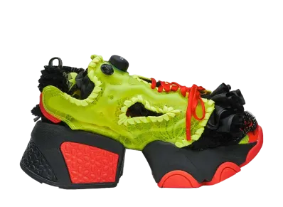 noir kei ninomiya × Reebok Instapump Fury Yuki "Lace Multi"