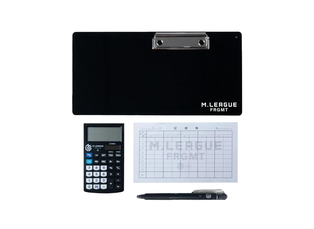 FRAGMENT x M.LEAGUE Mahjong Accessory Set "Black"