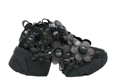 noir kei ninomiya × Reebok Instapump Fury Kumo "Flower Black"