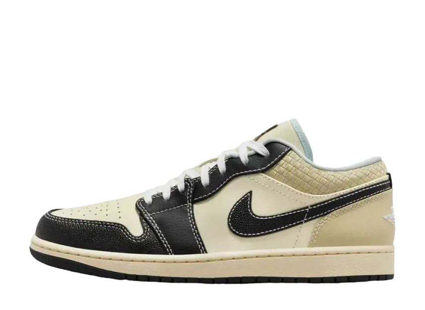 ナイキ エアジョーダン1 レトロ ロー SE "ココナッツミルク/グレイシャーブルー"