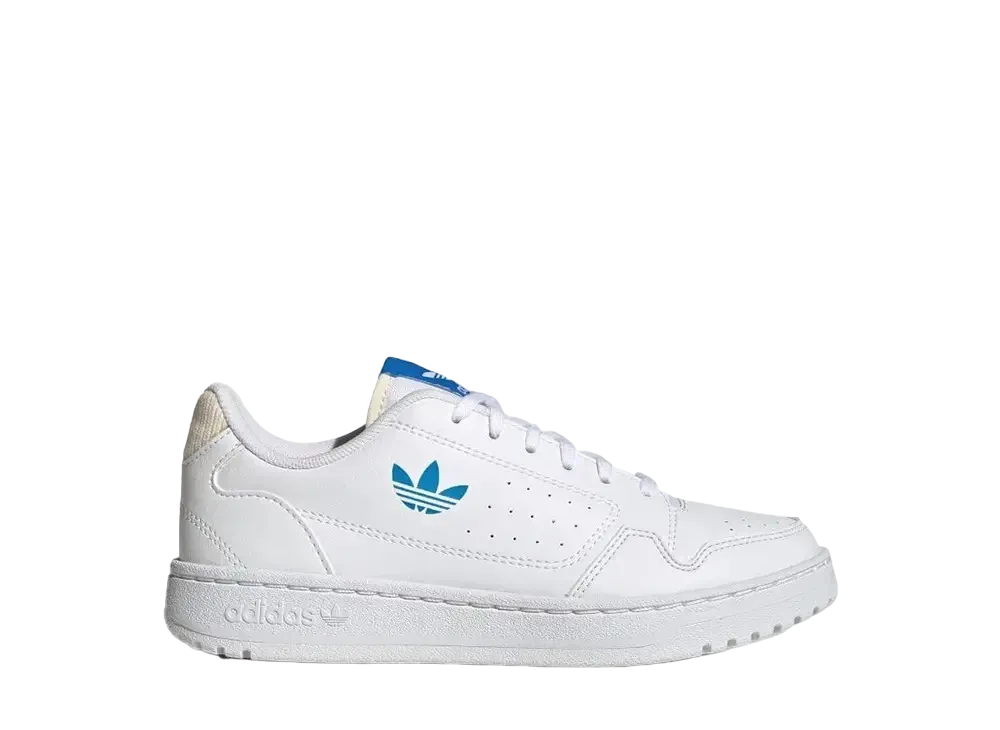 adidas GS NY 90 J "Footwear White/Blue Rush/Ecru Tint"