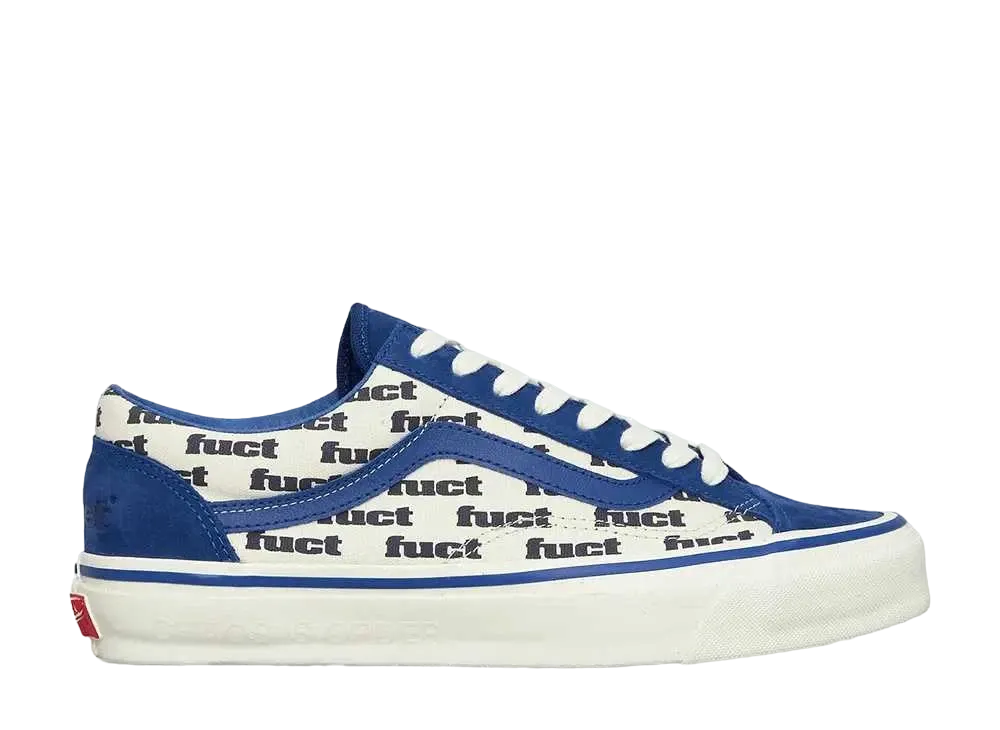 Slam Jam × FUCT × Vans LX Old Skool Reissue 36 "White/True Blue"