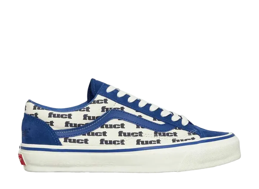 スラムジャム × ファクト × バンズ LX オールドスクール リイシュー36 "ホワイト/トゥルーブルー"