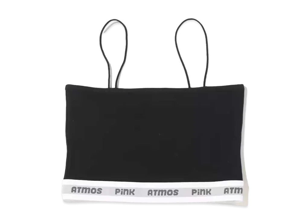 atmos pink Basic Short Rib Cami "Black"