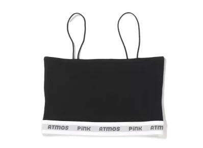 atmos pink Basic Short Rib Cami "Black"