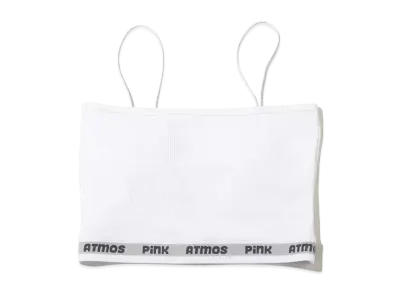 atmos pink Basic Short Rib Cami "White"