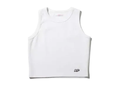 atmos pink Basic Tank Top "White"