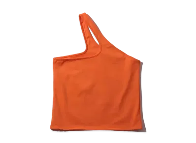 atmos pink One Shoulder Tank "Orange"