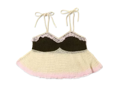 atmos pink Teamifuu Lace Ami Cami "Pink"